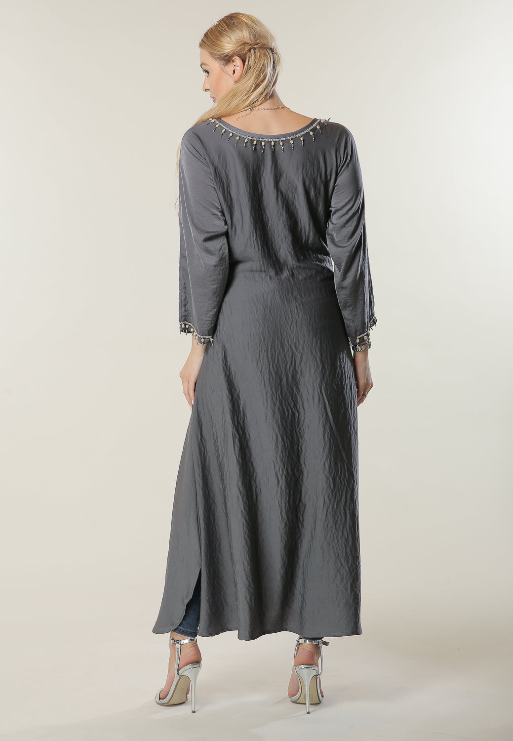 MOiSTREET Grey Kaftan