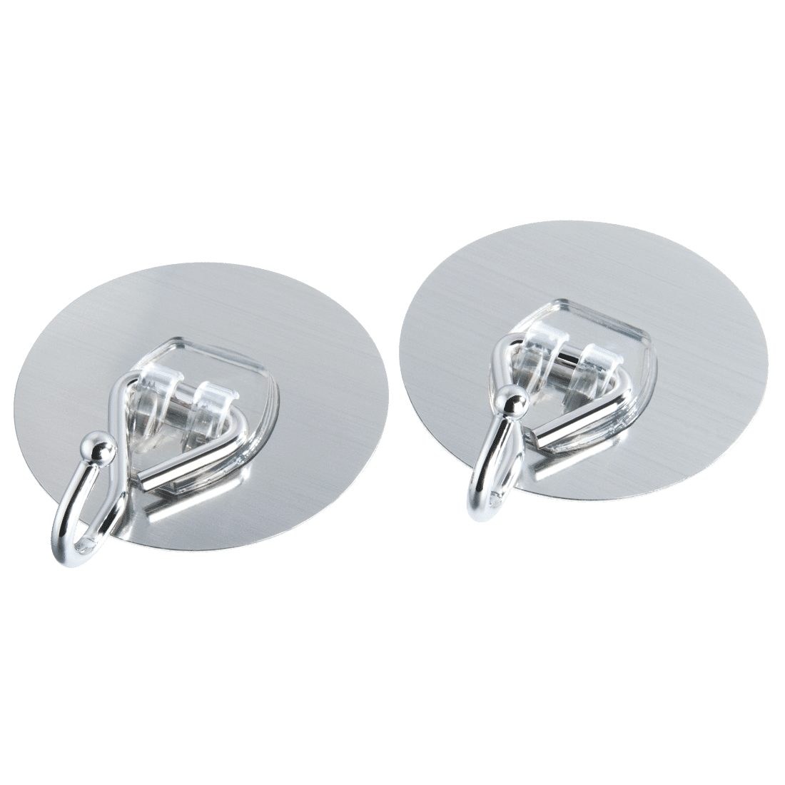 XAVAX 111535 Adhesive Pads with Metal Hook, reusable, 2 pieces