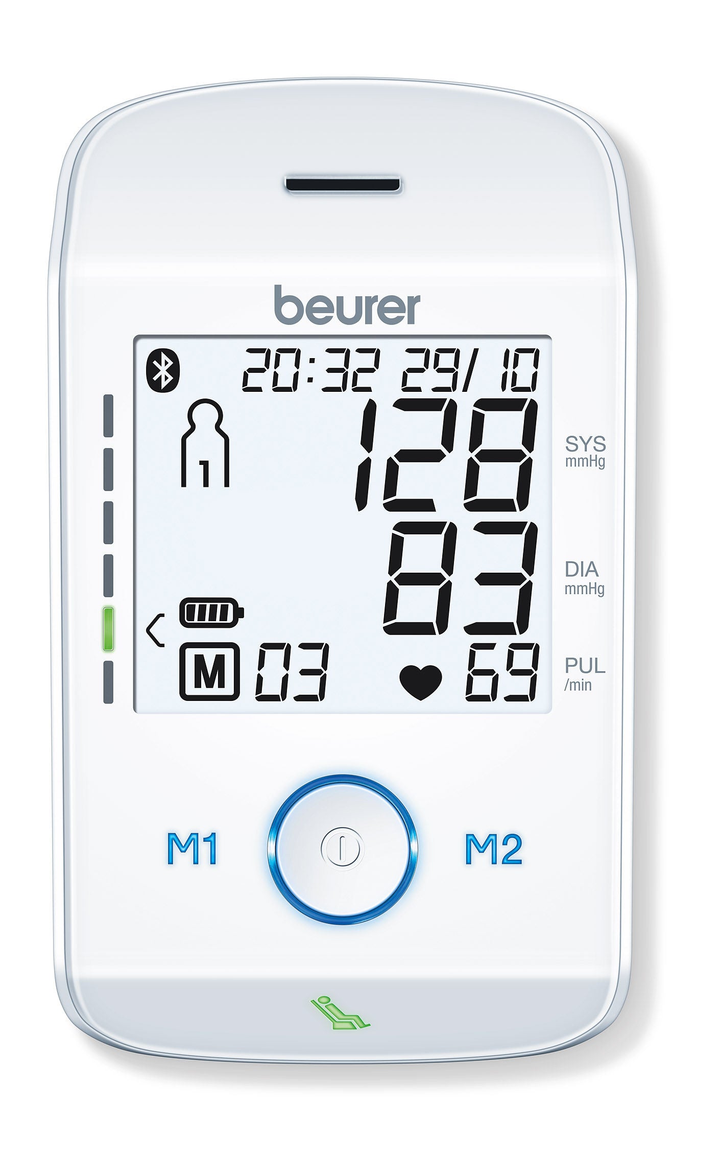 BEURER BM85 BP MONITOR UPPER ARM22-36CM with BLUETOOTH
