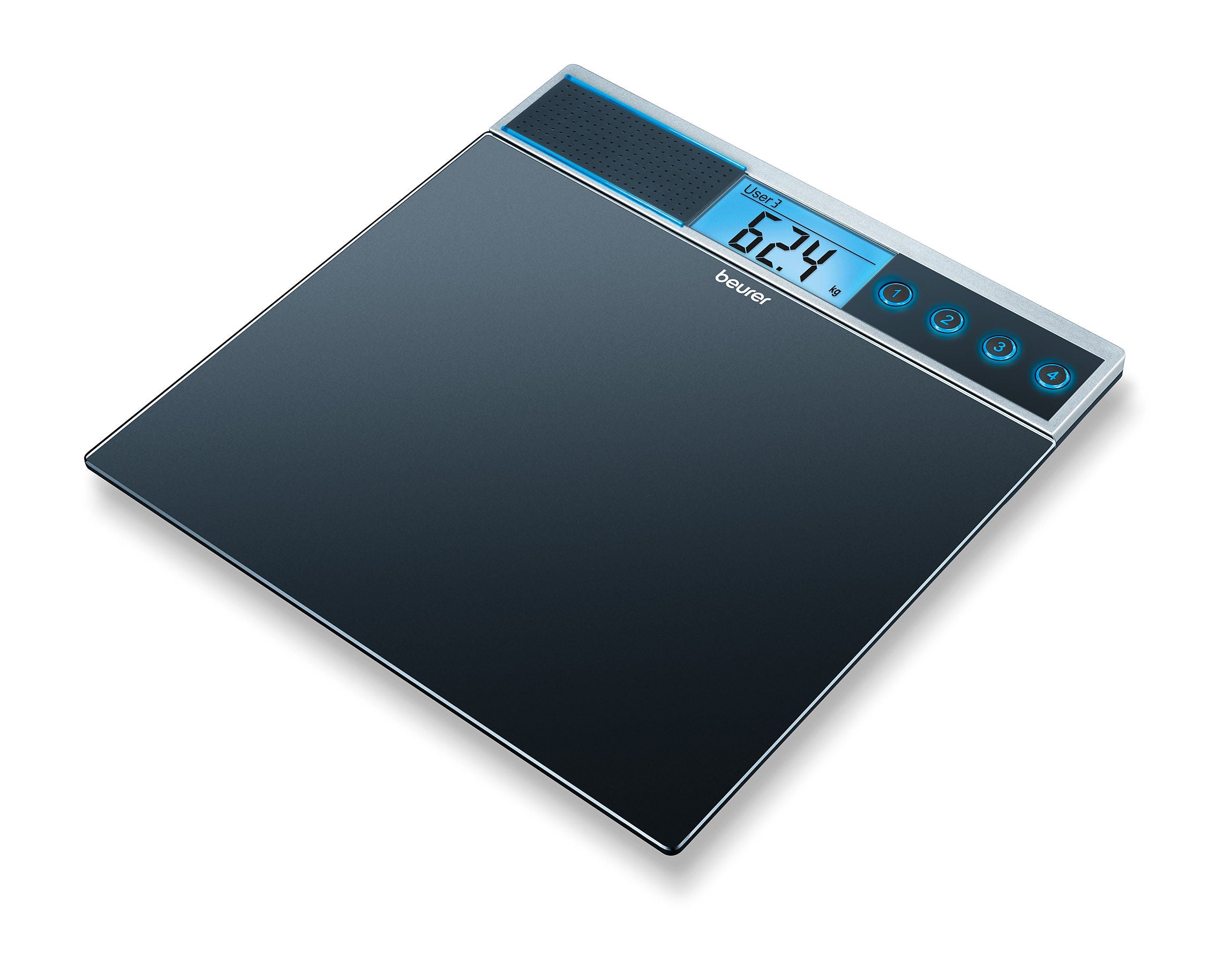 BEURER GS39 TALKING BATHROOM GLASS SCALE