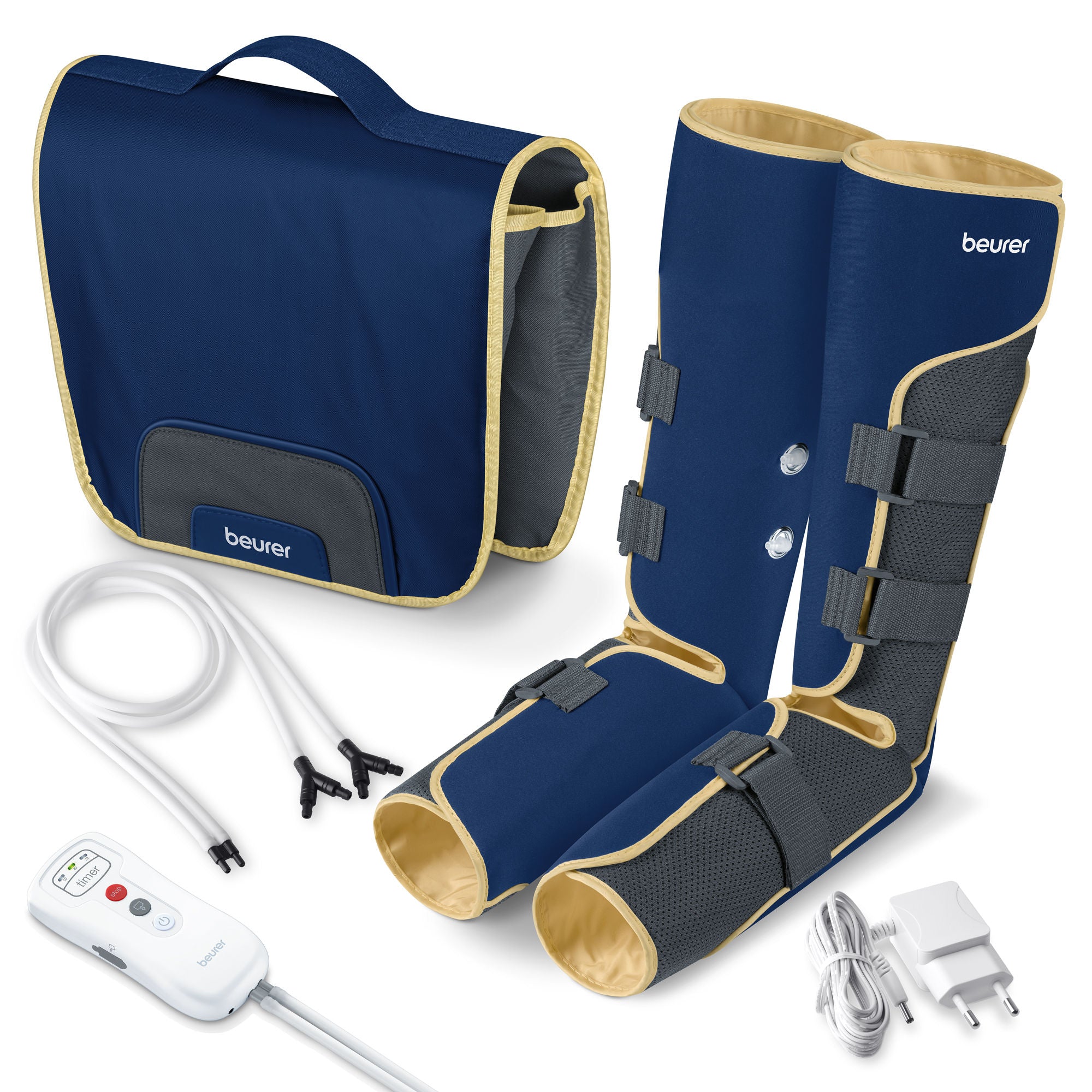 Beurer FM 150 Vein Trainer | Leg Massage Device | Air Pressure Massage for Home | Electric Vein Massager for Tension and Heavy Legs