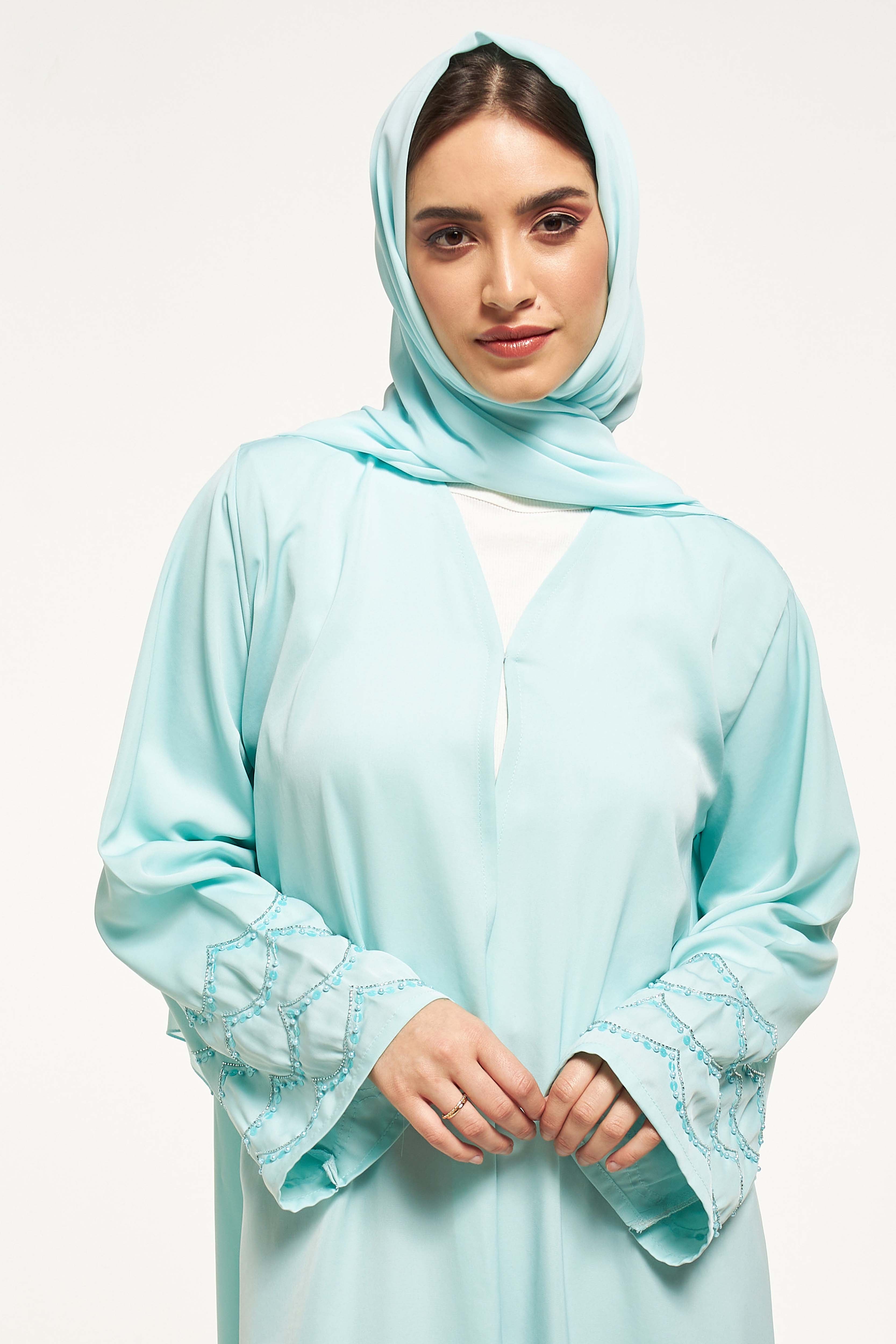 MOiSTREET Embellished Abaya