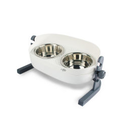 All For Paws 3-in-1 Elevated Double Dinner - Medium