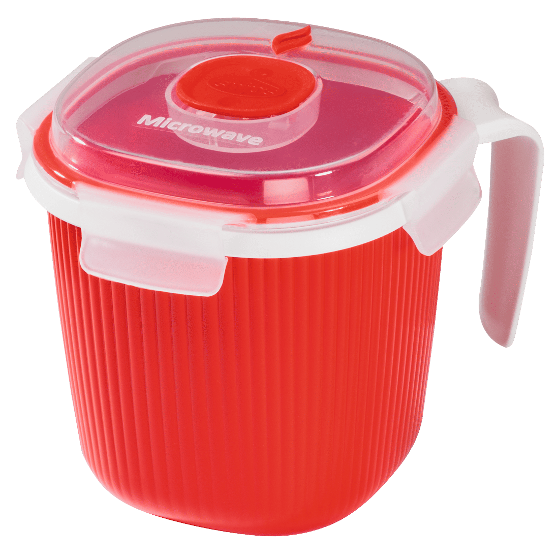 XAVAX 111487 Microwave Cup, 0.7 l, red