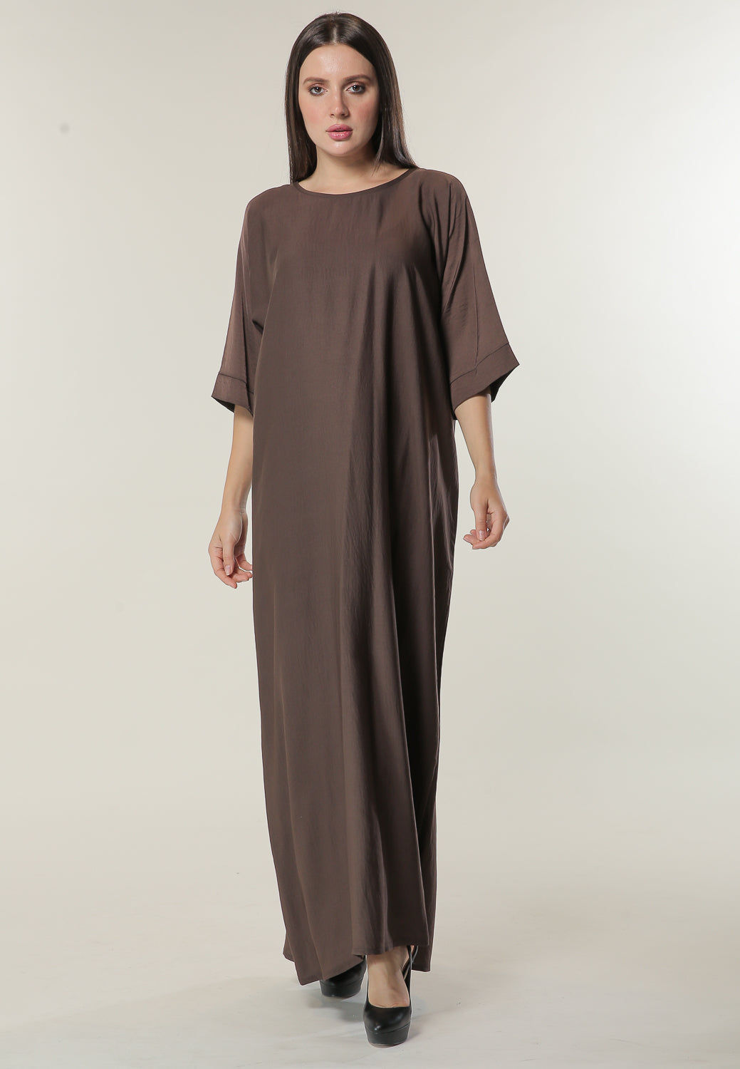 MOiSTREET Brown Under Abaya