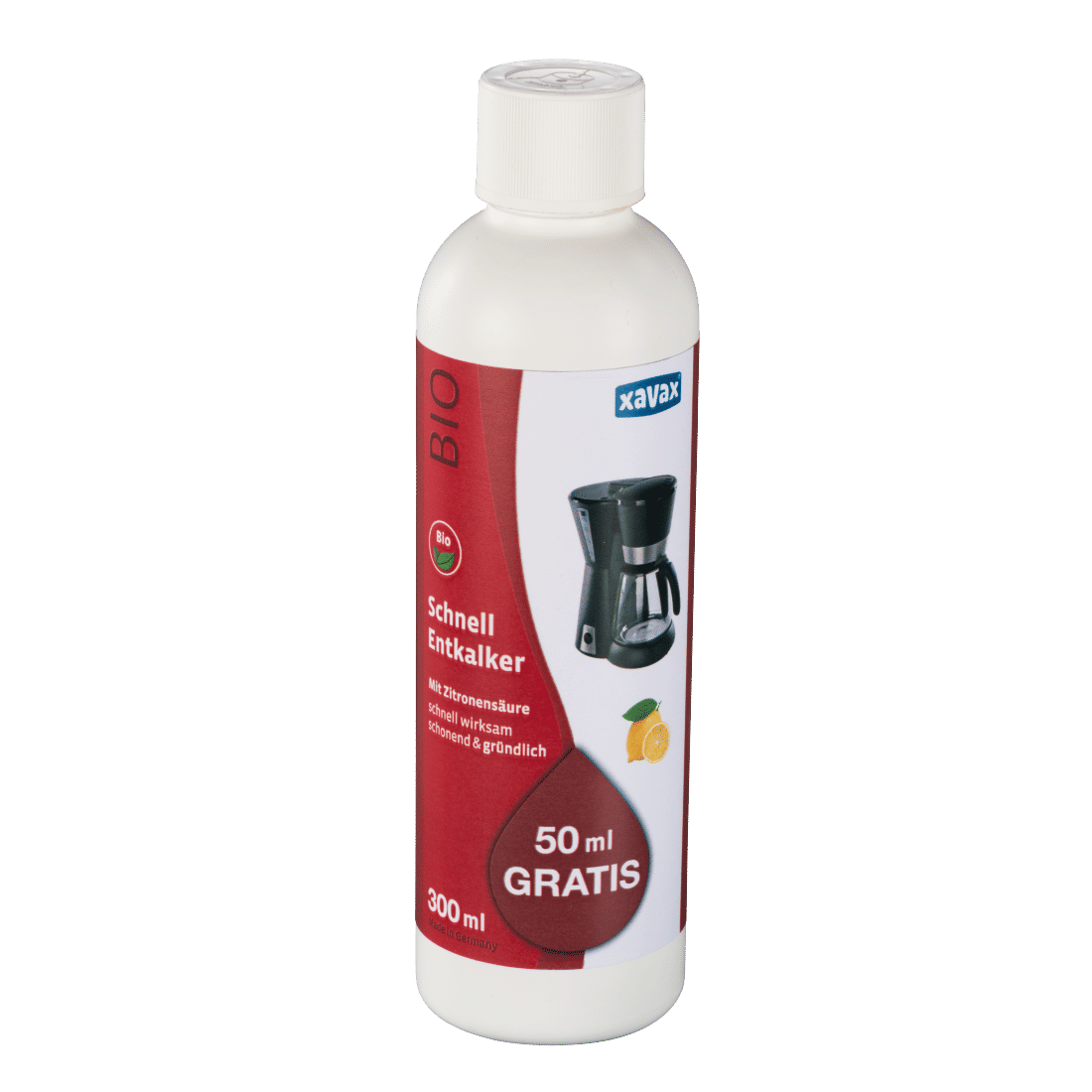 XAVAX 111753 Organic Quick Descaler, Promotional Size, 300 ml