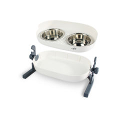 All For Paws 3-in-1 Elevated Double Dinner - Medium