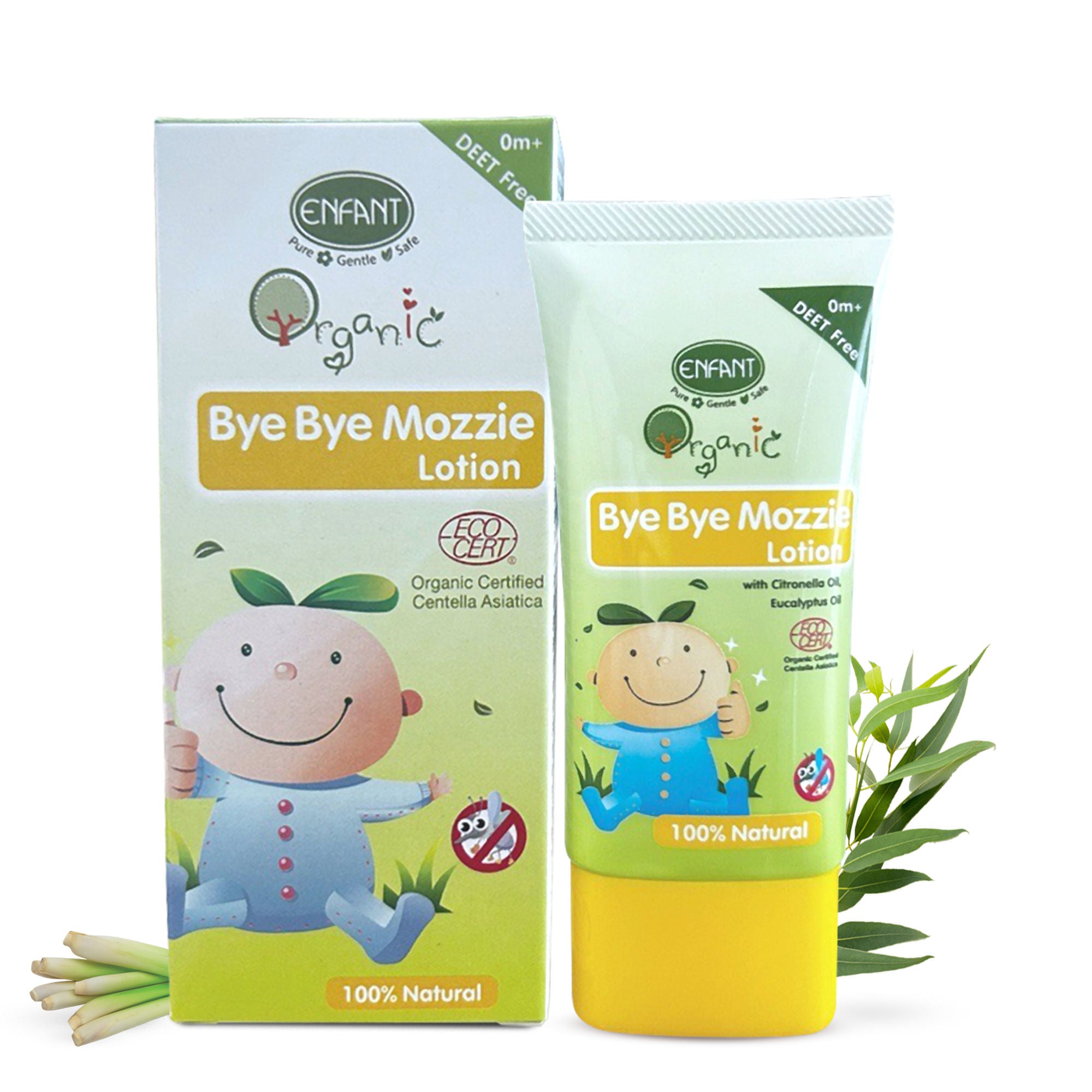 ENFANT Organic Bye Bye Insect Repellent Lotion