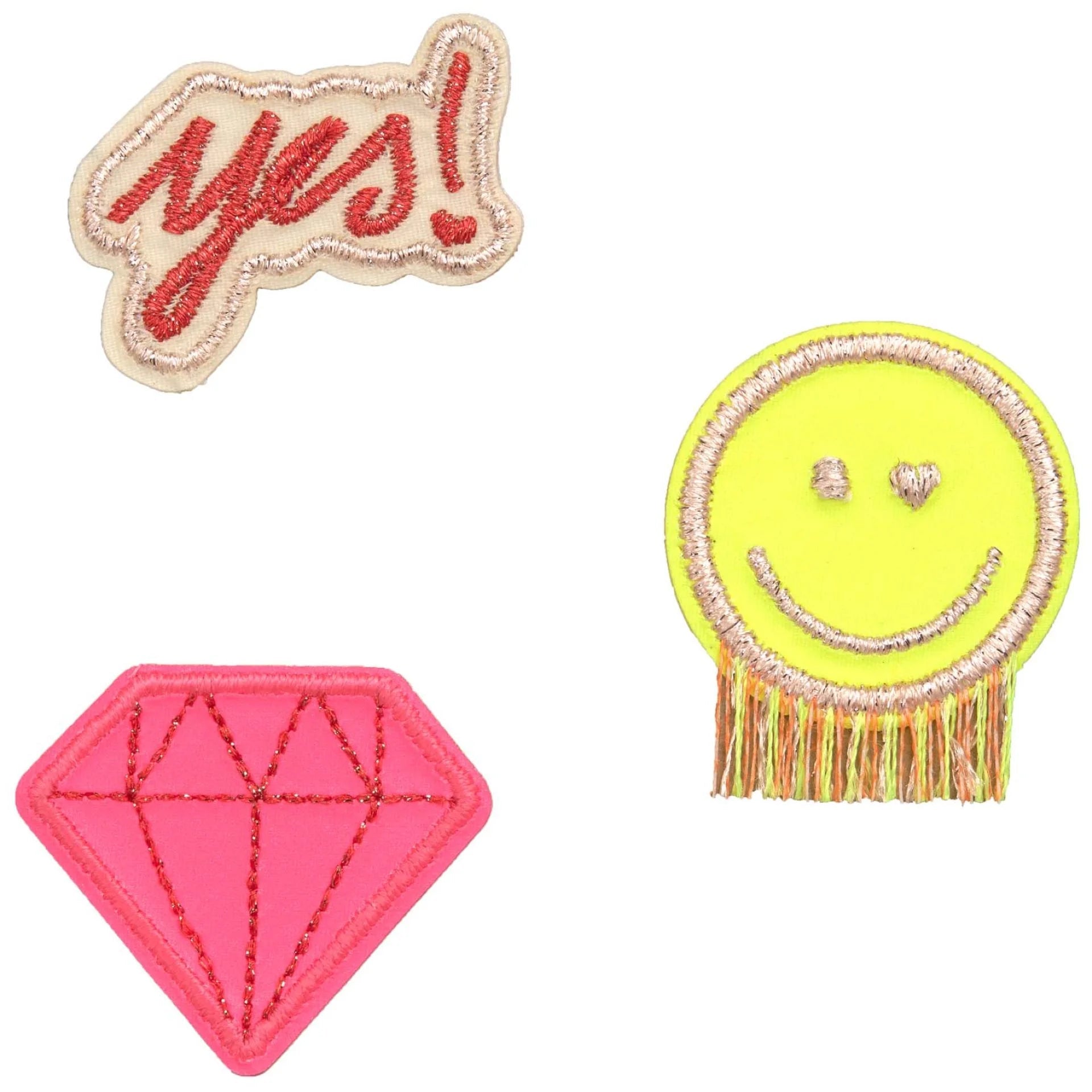 Lassig BOLD Match Textile Sticker - Diamond