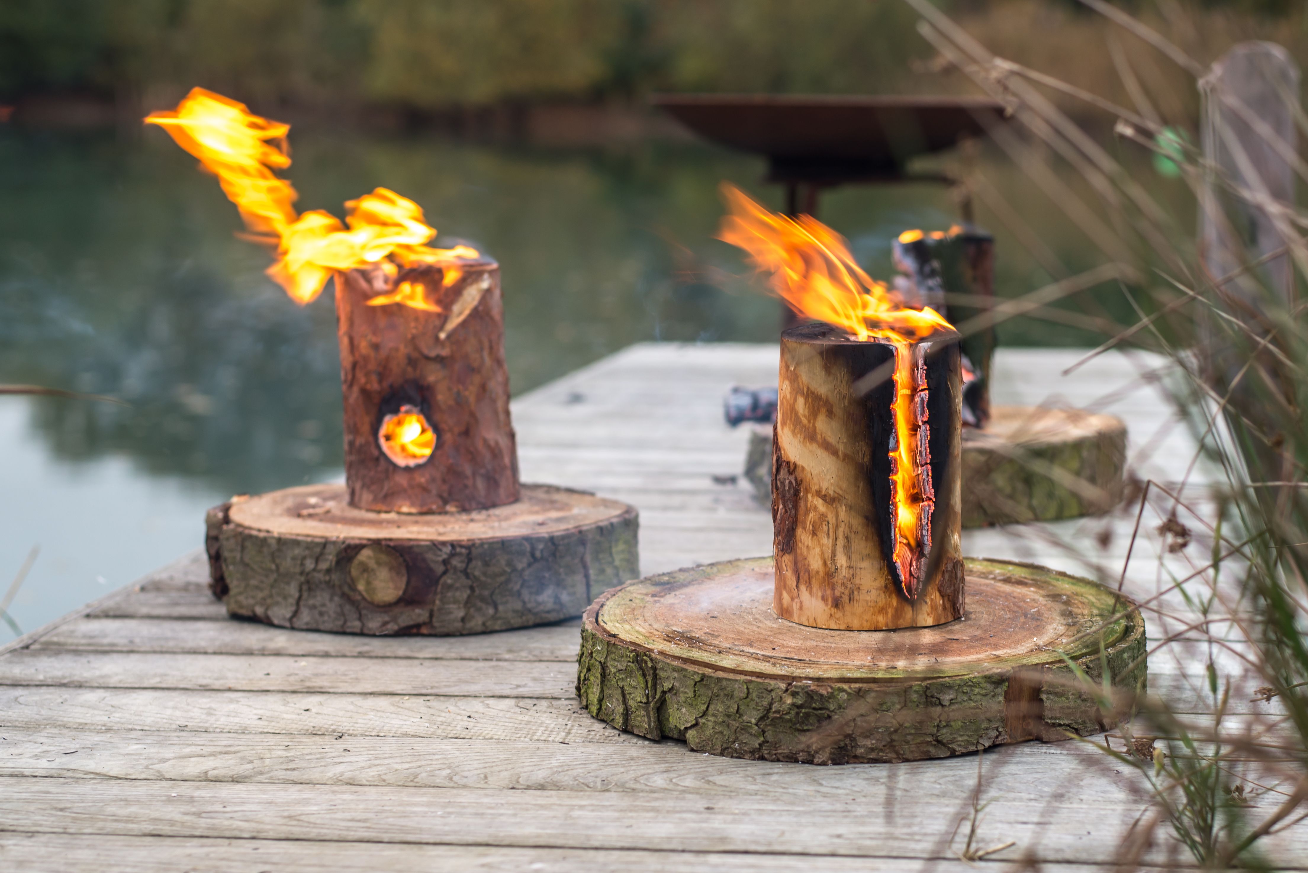 KISTENMACHER W07EN LCC LOG CANDLE -CITRONELLA
