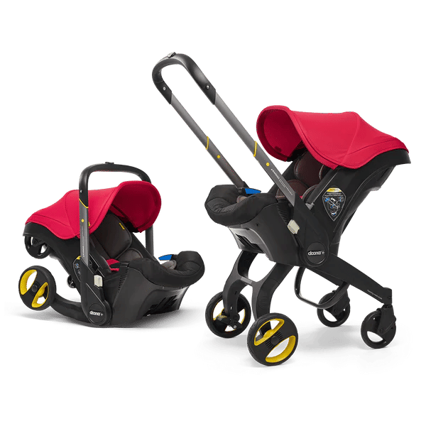 Doona+ Car Seat & Stroller - Flaming Red