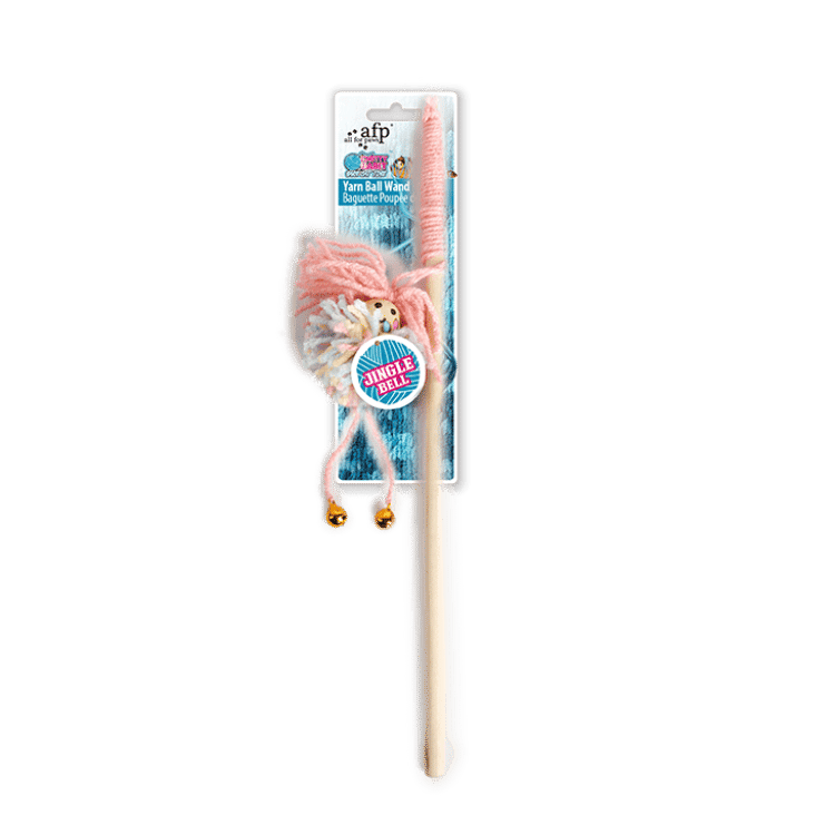 All For Paws Knotty Habit - Yarn Ball Wand