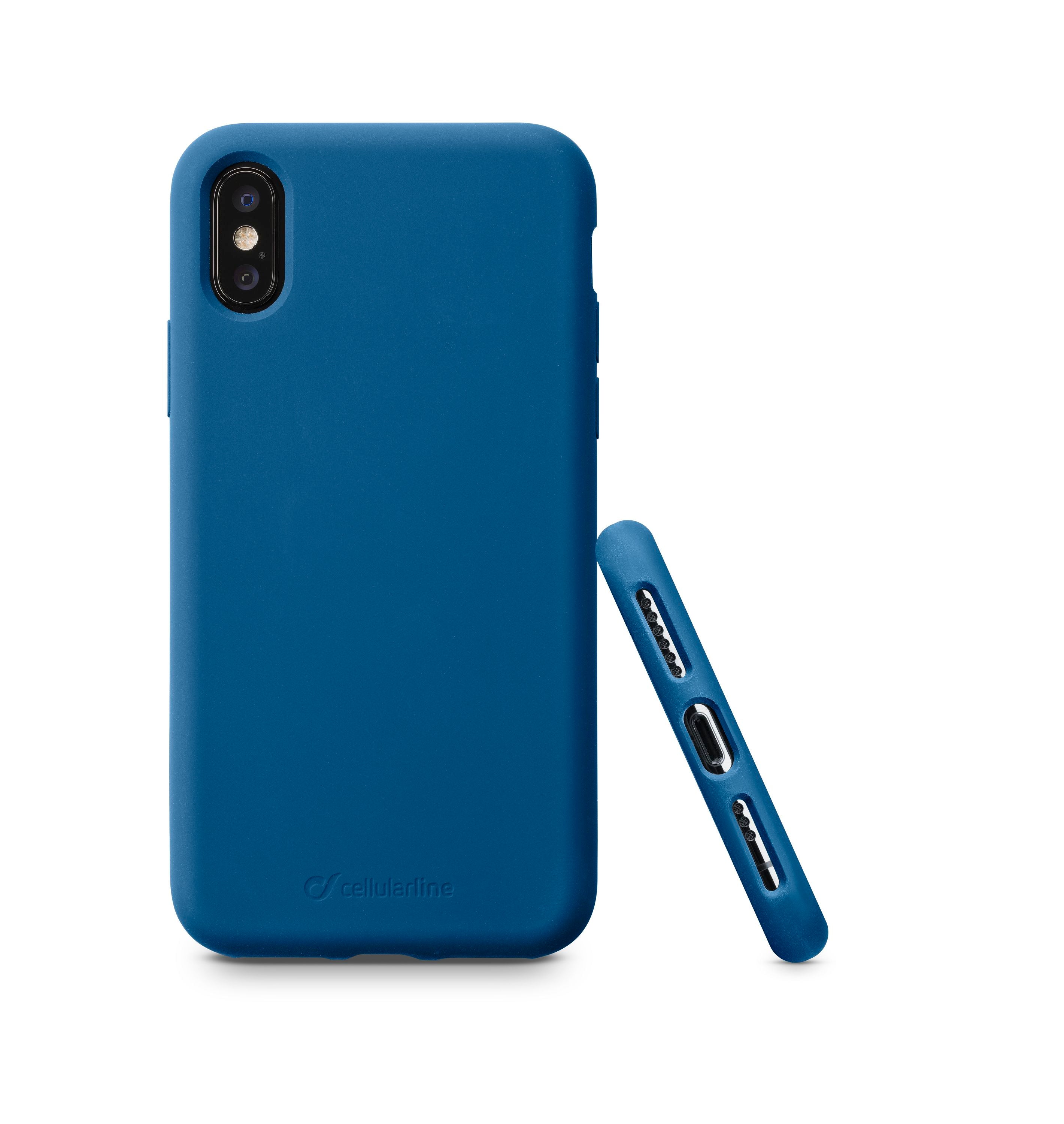 CELLULARLINE SENSATIONIPH8XB SOFT BLUE CASE IPH X
