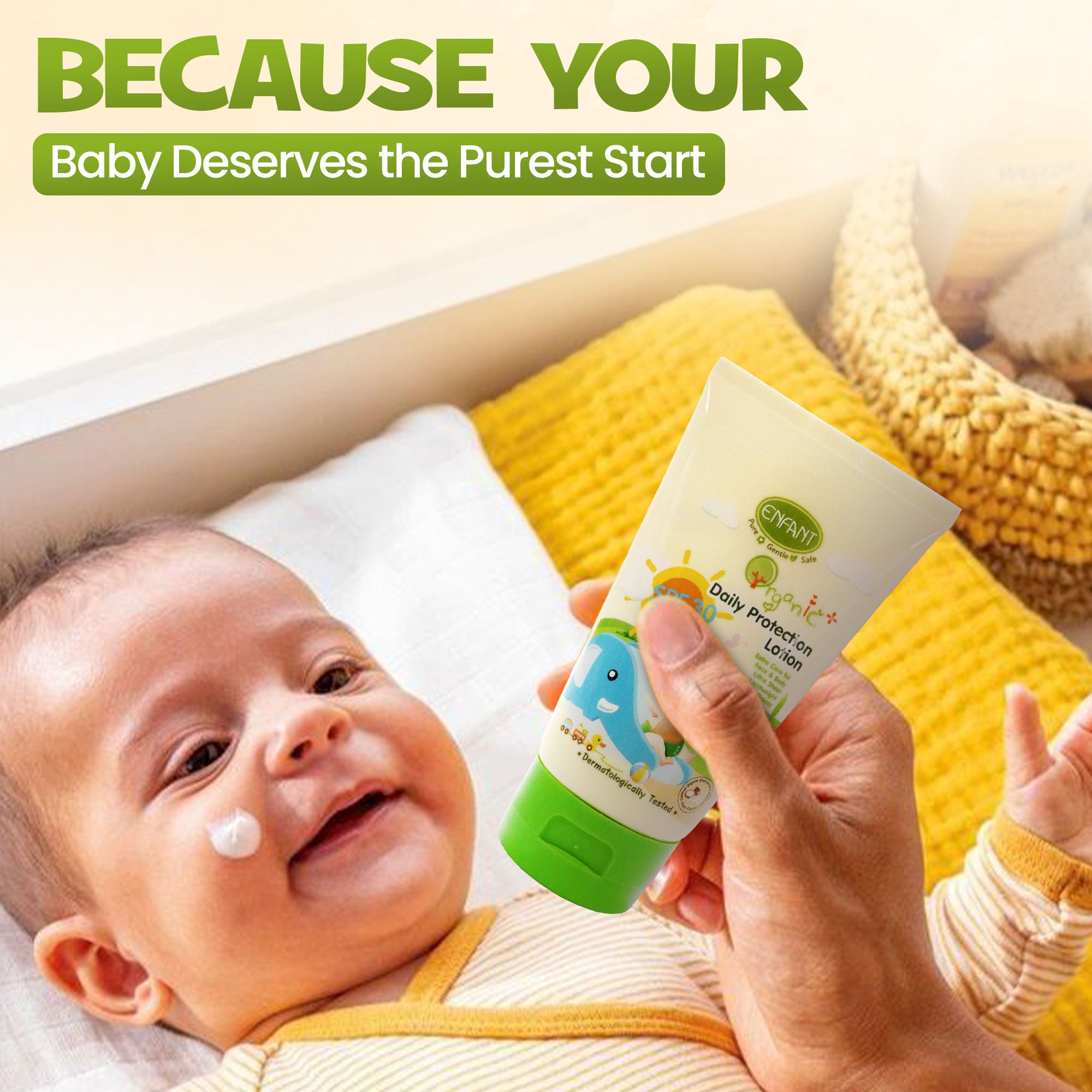 ENFANT Organic Plus Daily Protection Lotion 100 ML