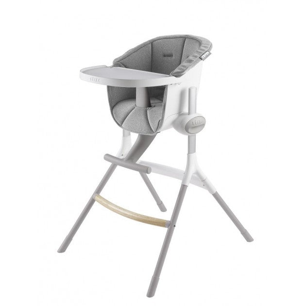 Beaba Highchair Up & Down Grey White