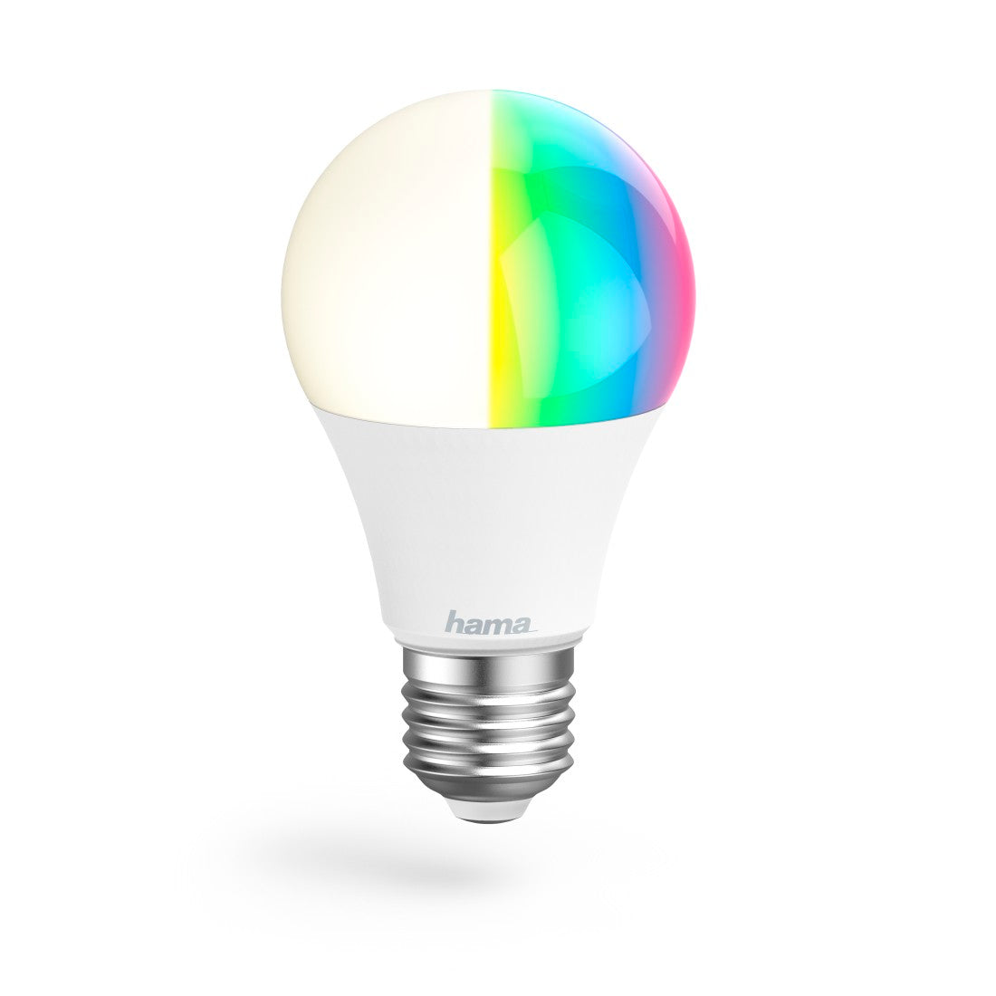Hama 176581 Hama WLAN LED Lamp, E27, 10 W, RGBW, without Hub, for Voice / App Control