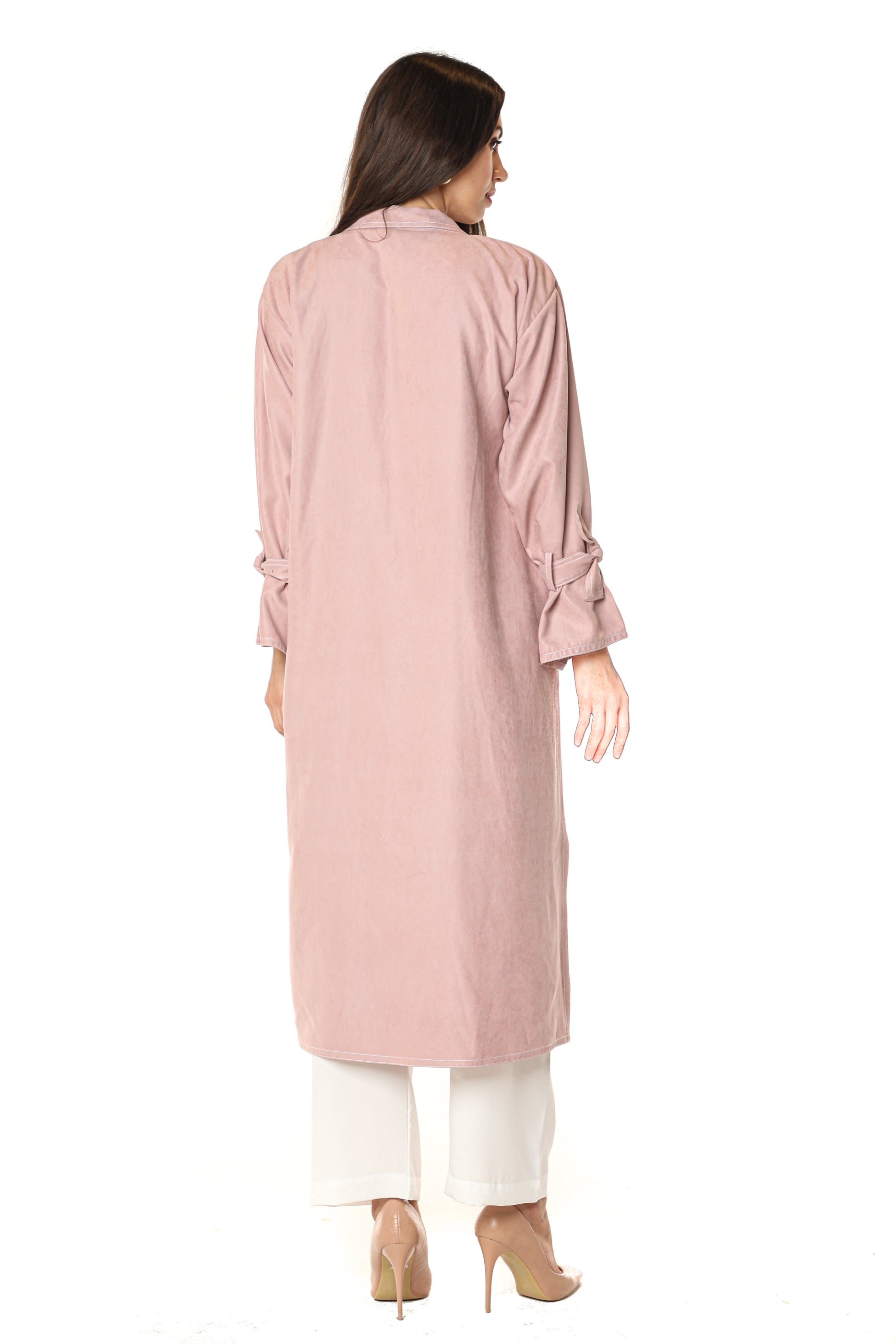 MOiSTREET Shamua Blazer with Crepe Top and Pants