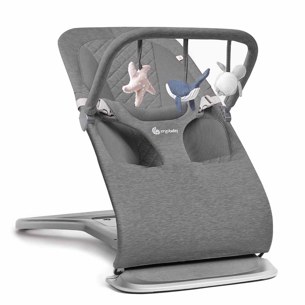 Ergobaby Evolve Bouncer Charcoal Grey