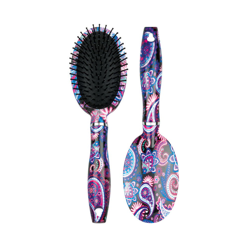 Titania 1625 Cushion Brush,Paisley,Oval