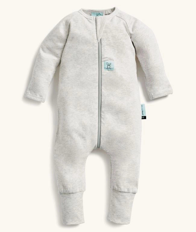 Long Sleeve Romper 0.2 TOG- Grey Marle (Newborns)