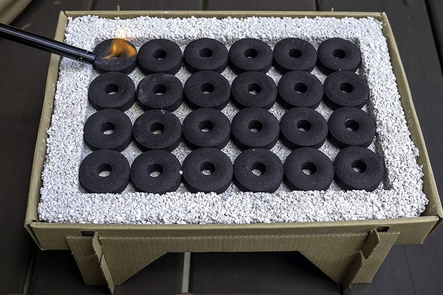 KISTENMACHER CasusGrill instant Single Use Biodegradable ECO-friendly BBQ Grill - Portable & Disposable