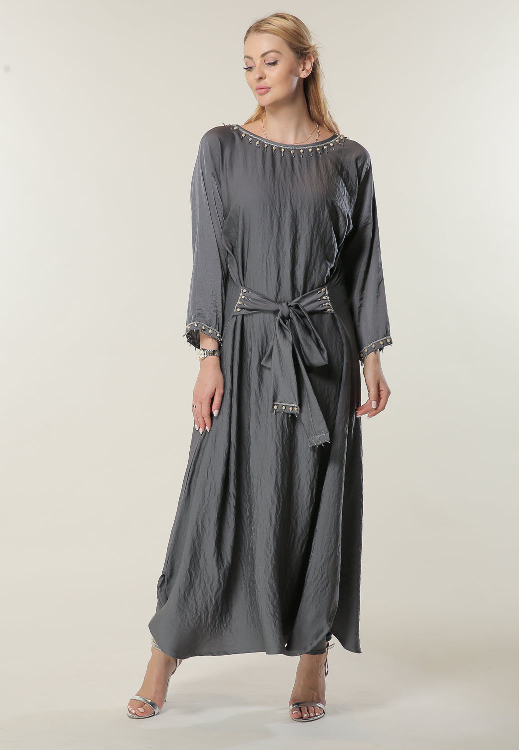 MOiSTREET Grey Kaftan