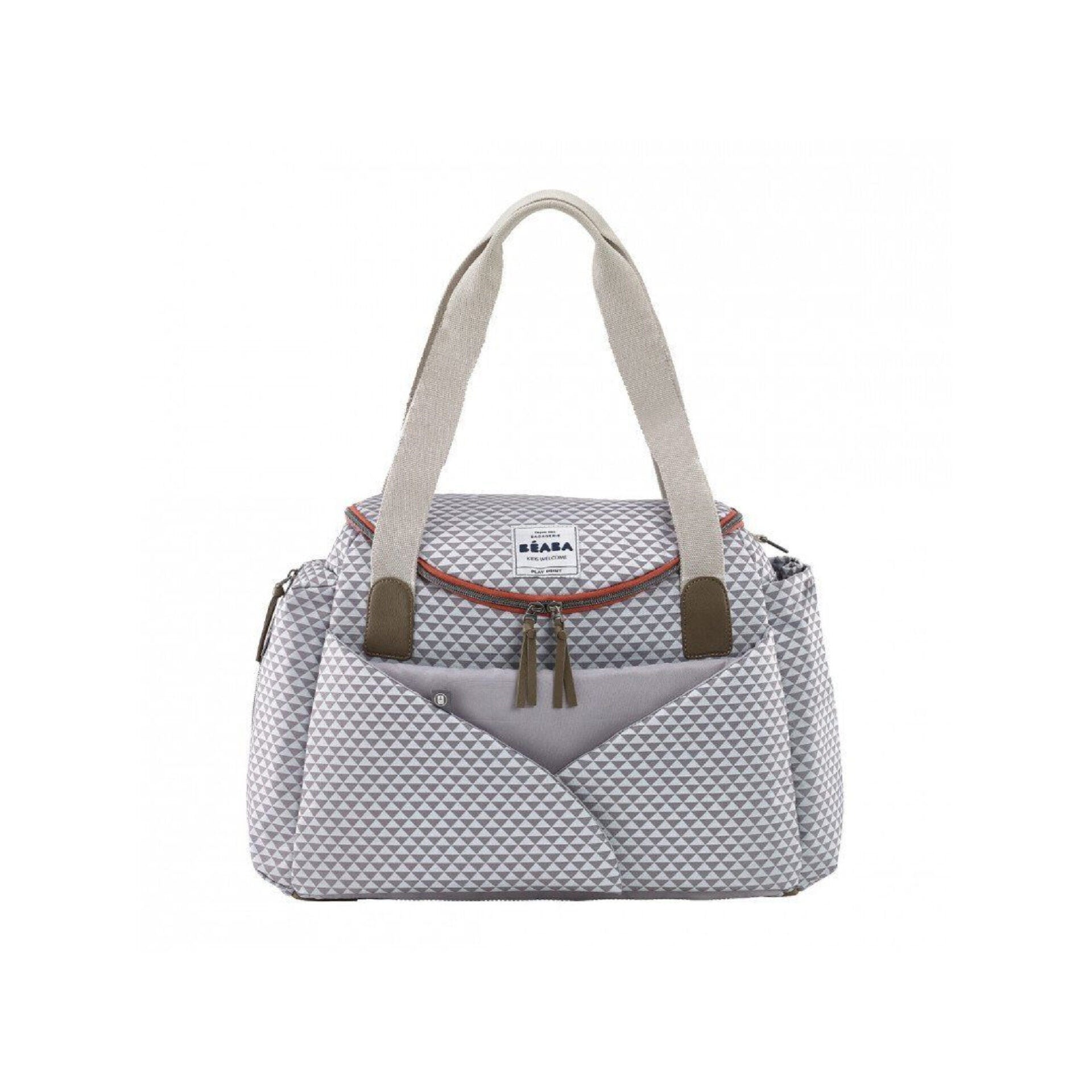Beaba  GenevaII Changing Bag Play Print Grey Coral