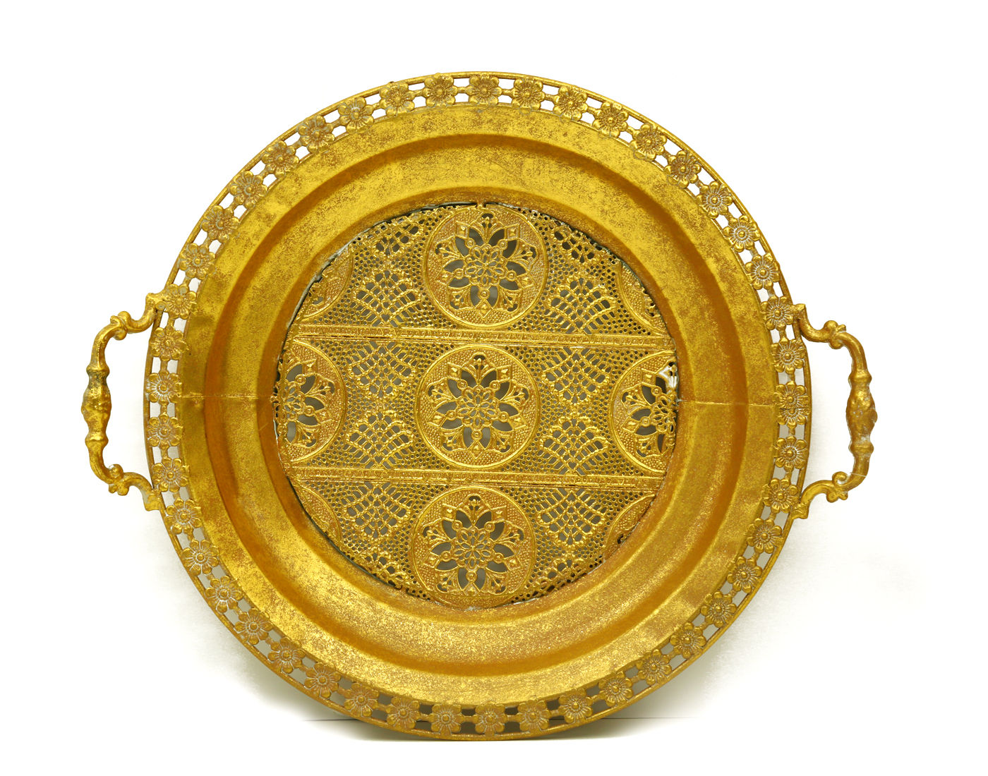 Metal Decorative Tray #FMA-173