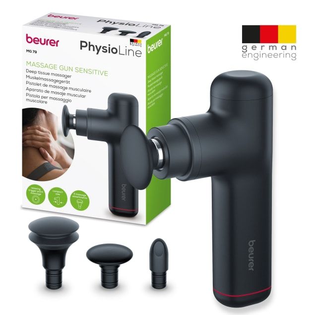 Beurer MG79 Sensitive Muscle Deep Tissue Massager Gun Black