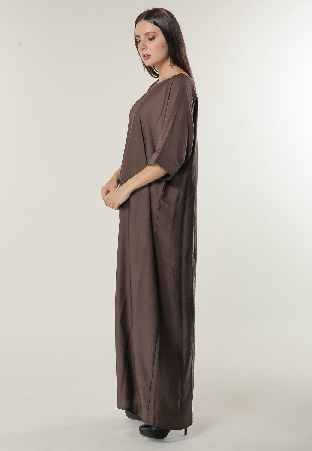 MOiSTREET Brown Under Abaya