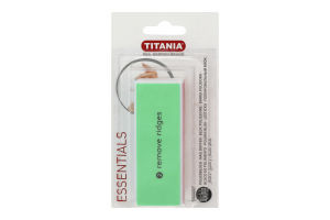 Titania 1449/B Polish Block, 4Fold On Blister Card