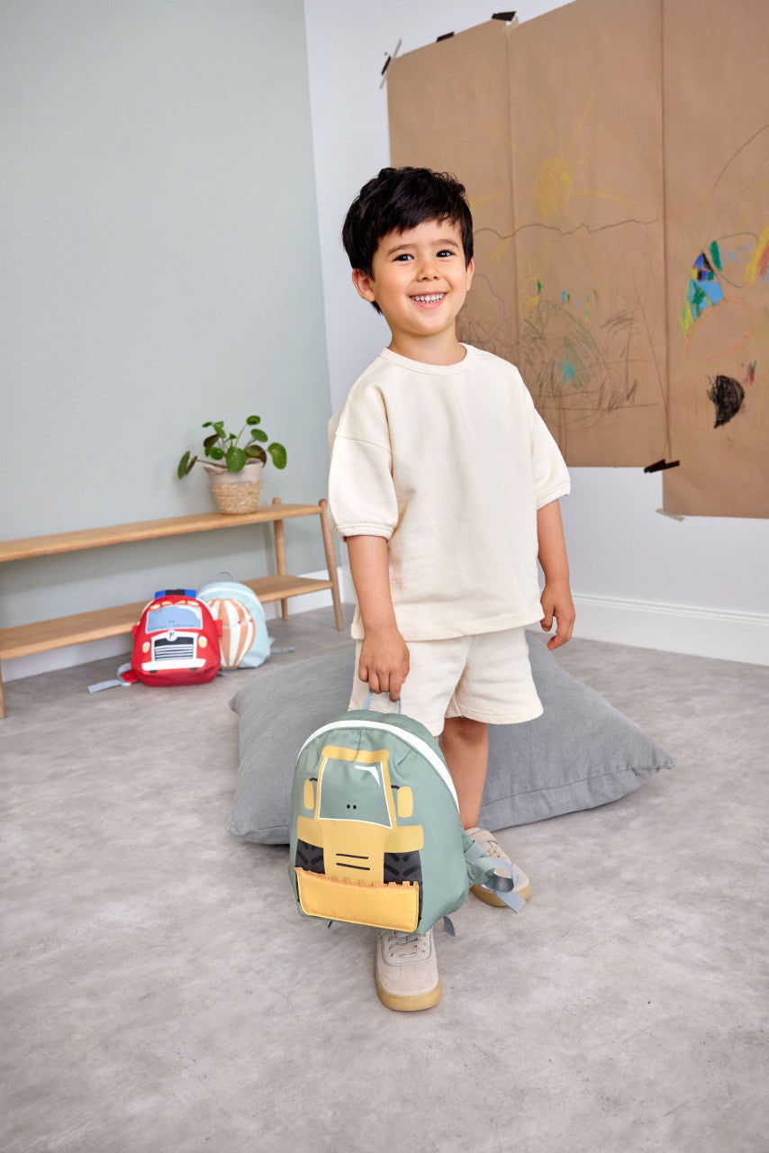 Lassig Tiny Backpack Tiny Drivers - Excavator