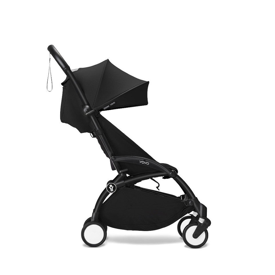 Stokke YOYO3 Black Frame & 6+ Black Bundle