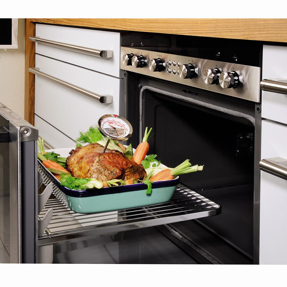 XAVAX 111018 Mechanical Meat and Oven Thermometer