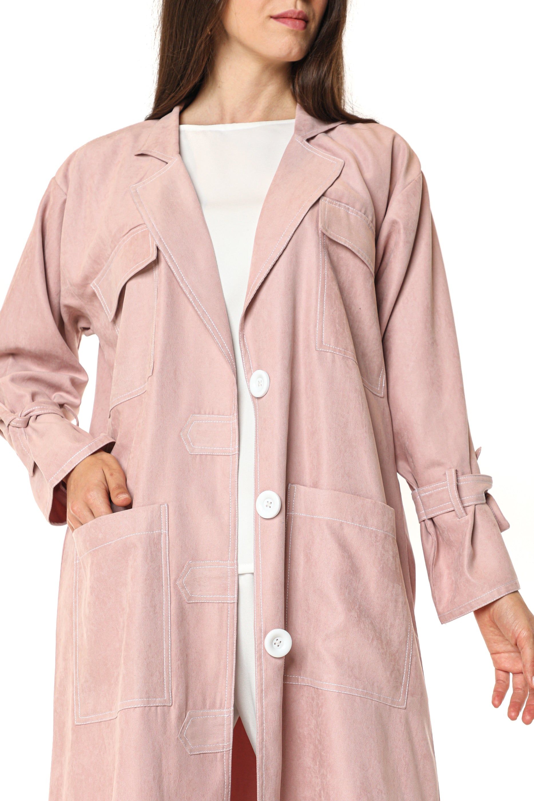 MOiSTREET Shamua Blazer with Crepe Top and Pants