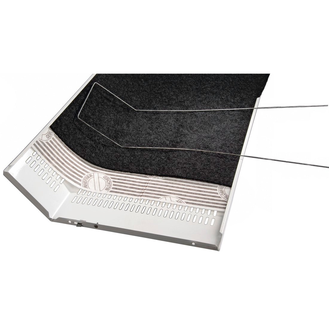 XAVAX 110871 Extractor hood flat / activated carbon filter, set of 2
