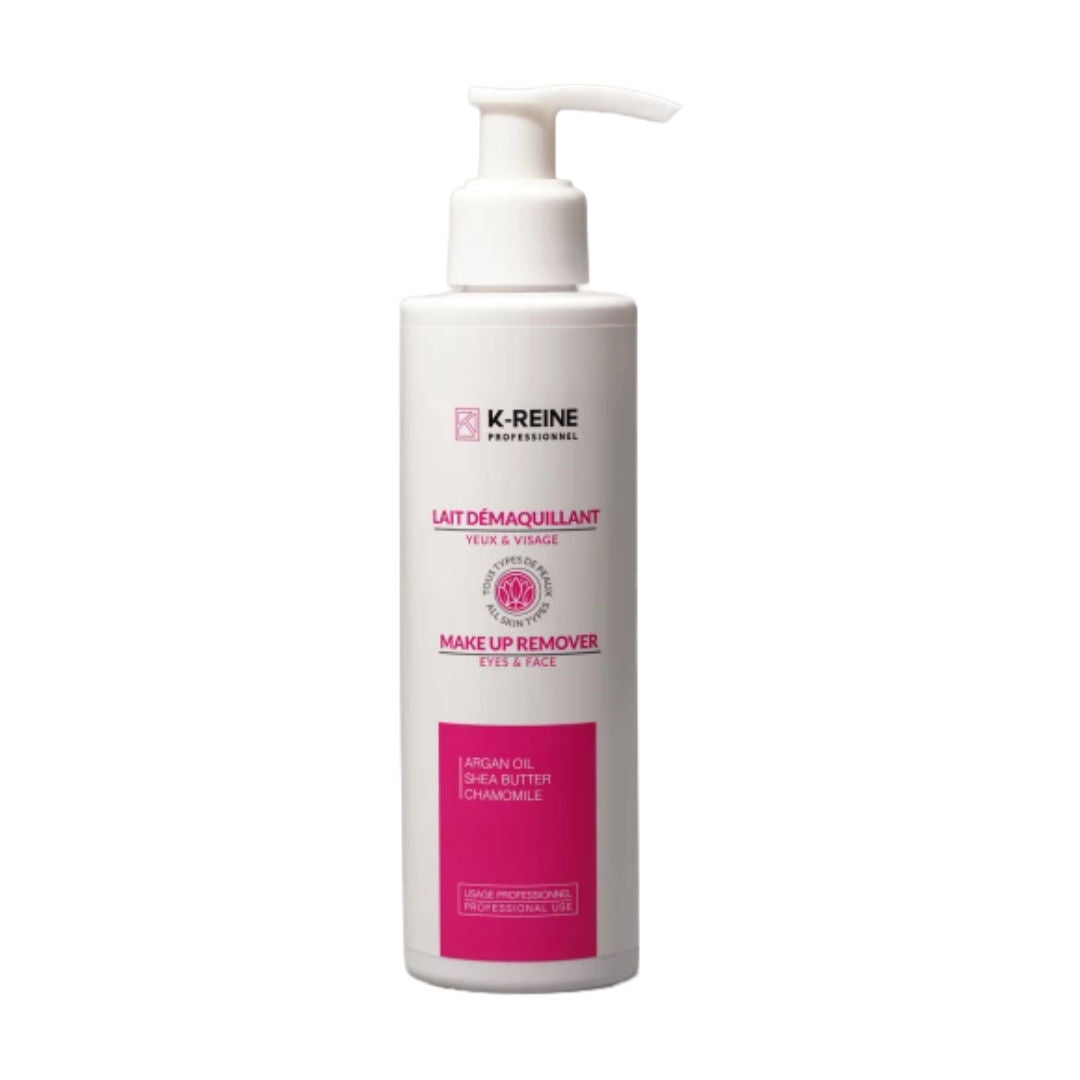 K-Reine Cleansing Make Up Remover Eyes And Face Argan Oil, Shea Butter, Chamomile, 200ml
