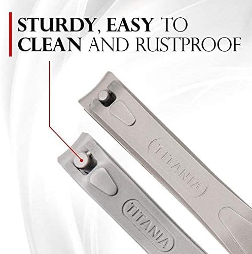 Titania 1090/53B Nail Clipper 9Cm