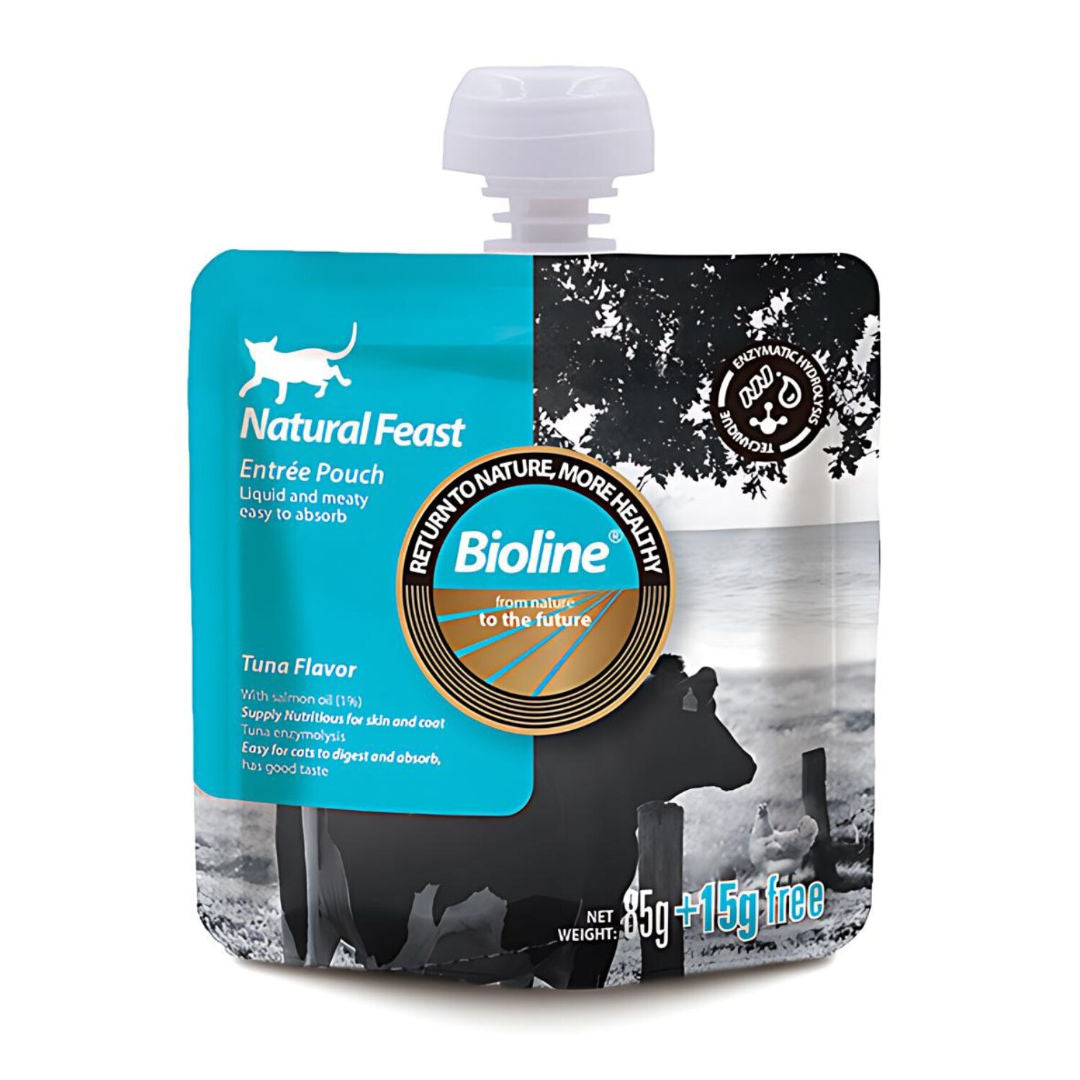 Bioline Natural Feast Entree Pouch, 85gm, Pack Of 2, For Age 3+ Months