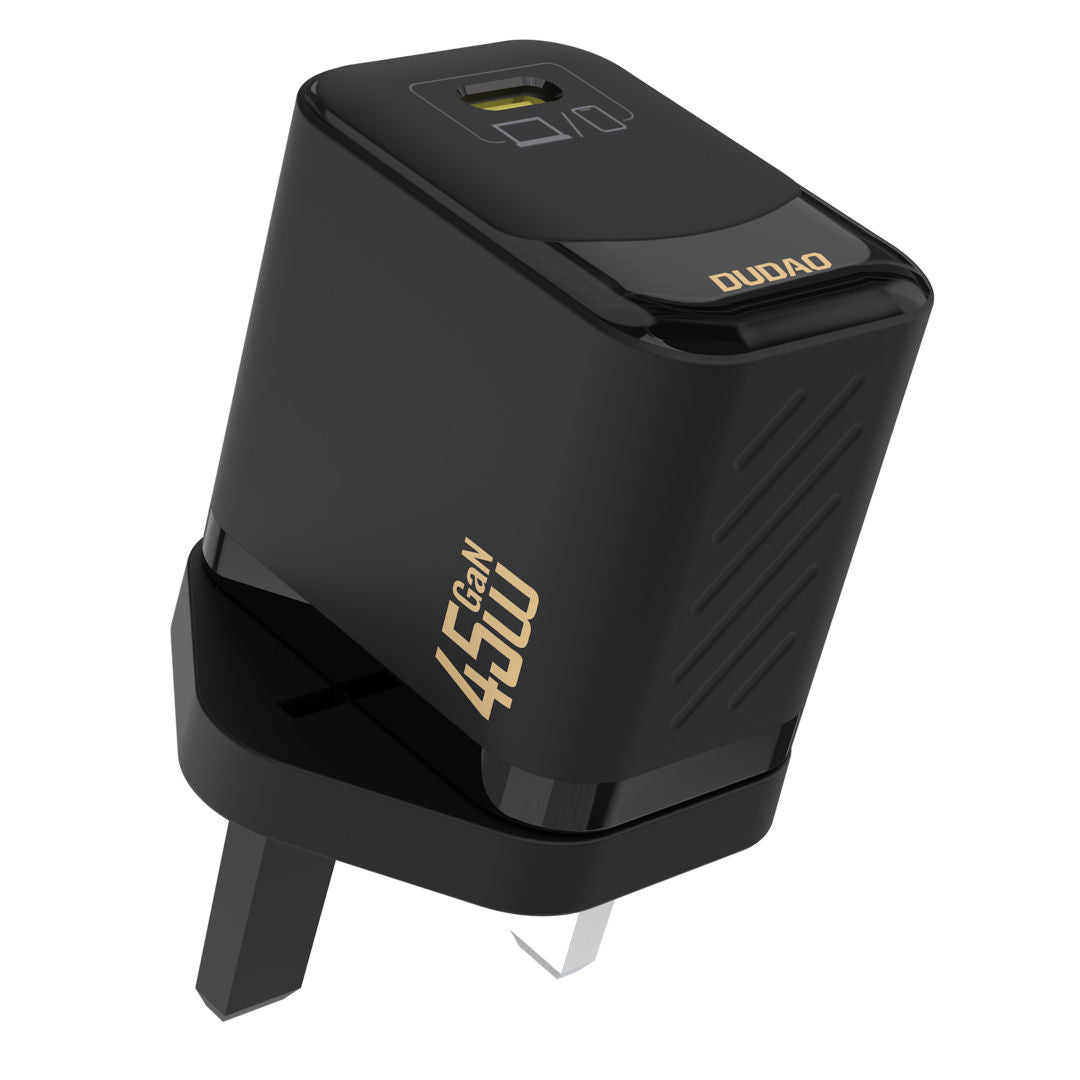 DUDAO A28UK USB-C GaN Charger PD45W With USB-C Cable