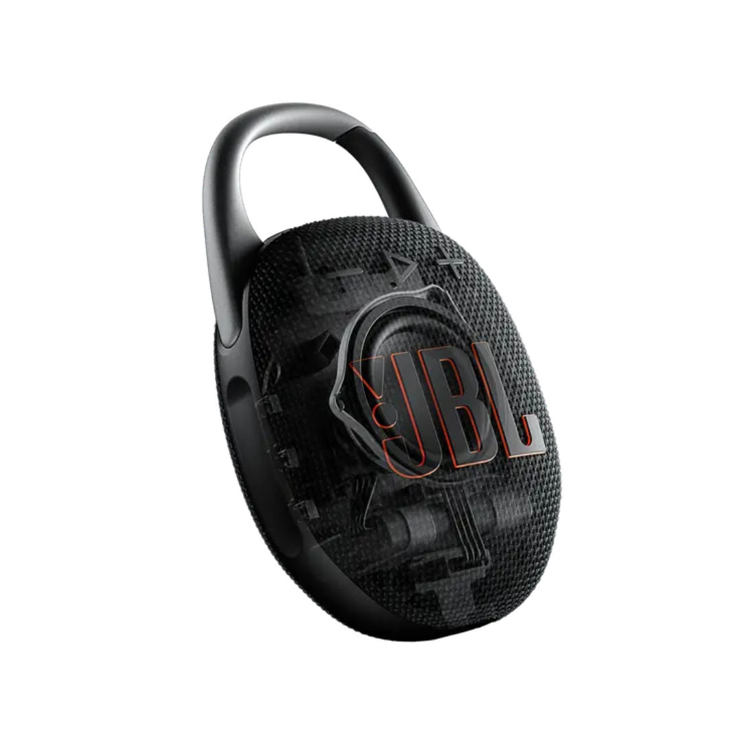 JBL Clip 5 Portable Bluetooth Speaker with Carabiner, Waterproof & Dustproof, 12H Playtime