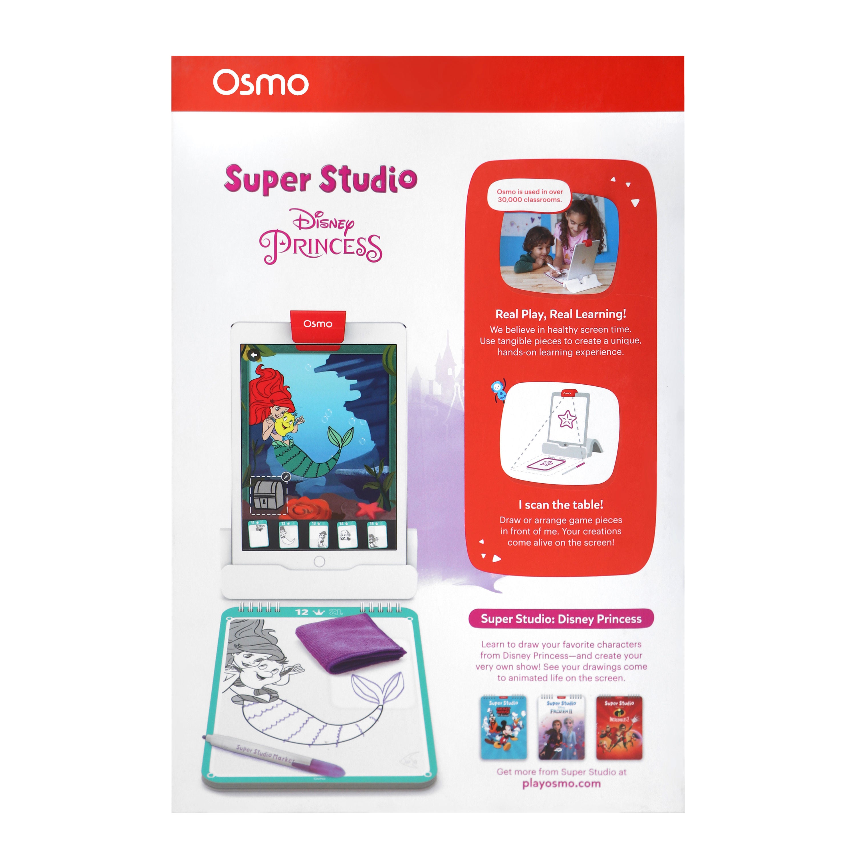 Osmo Super Studio Disney Princess Starter Kit for iPad, Model 901-00029