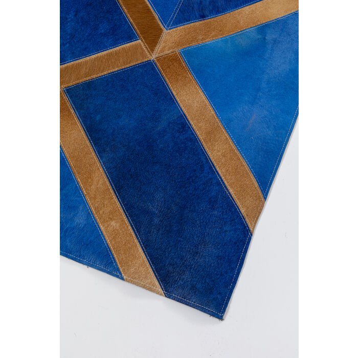 Carpet Lines Blue, 170x240cm
