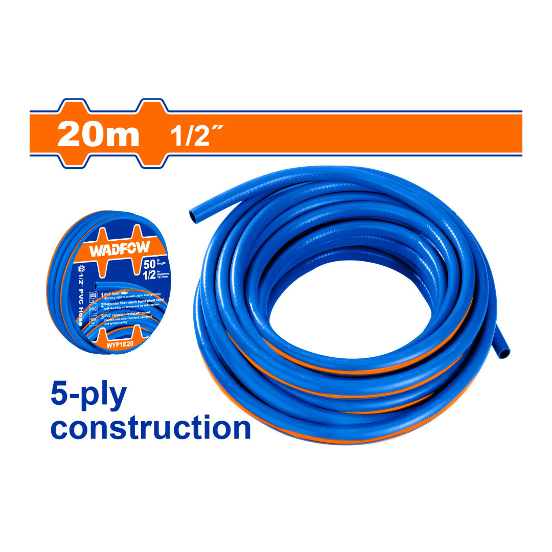 WADFOW 1/2" PVC Hose
