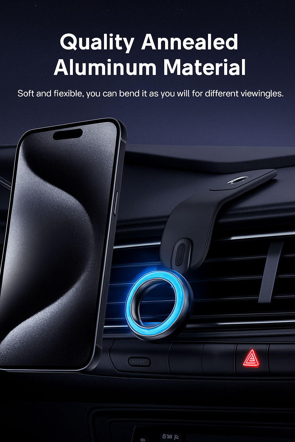 Baseus PrimeTrip C02 Magnetic Car Phone Mount, Black