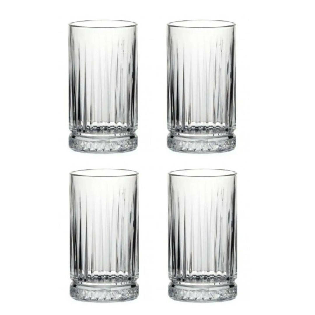 Pasabahce Elysia Tumbler Glass Set, 4 packs of 6