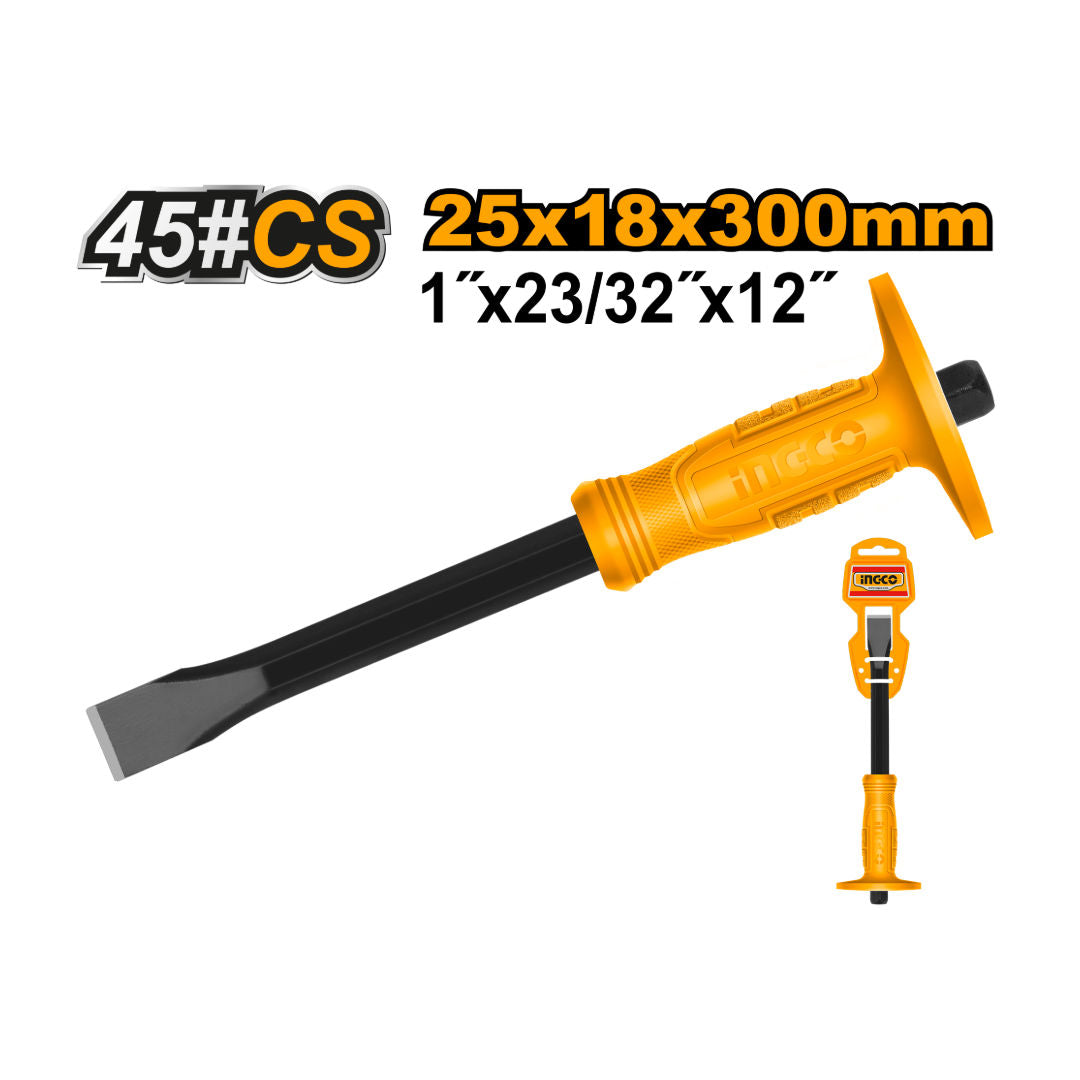 INGCO Cold Chisel, 45# Carbon Steel