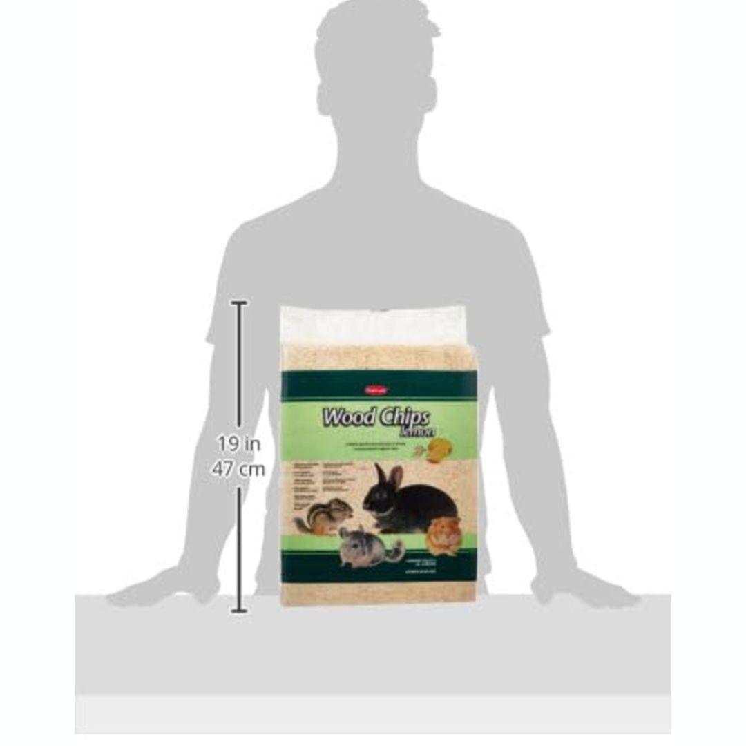 Padovan Hygienic Lemon Litter Tray for Small Animals, 4kg