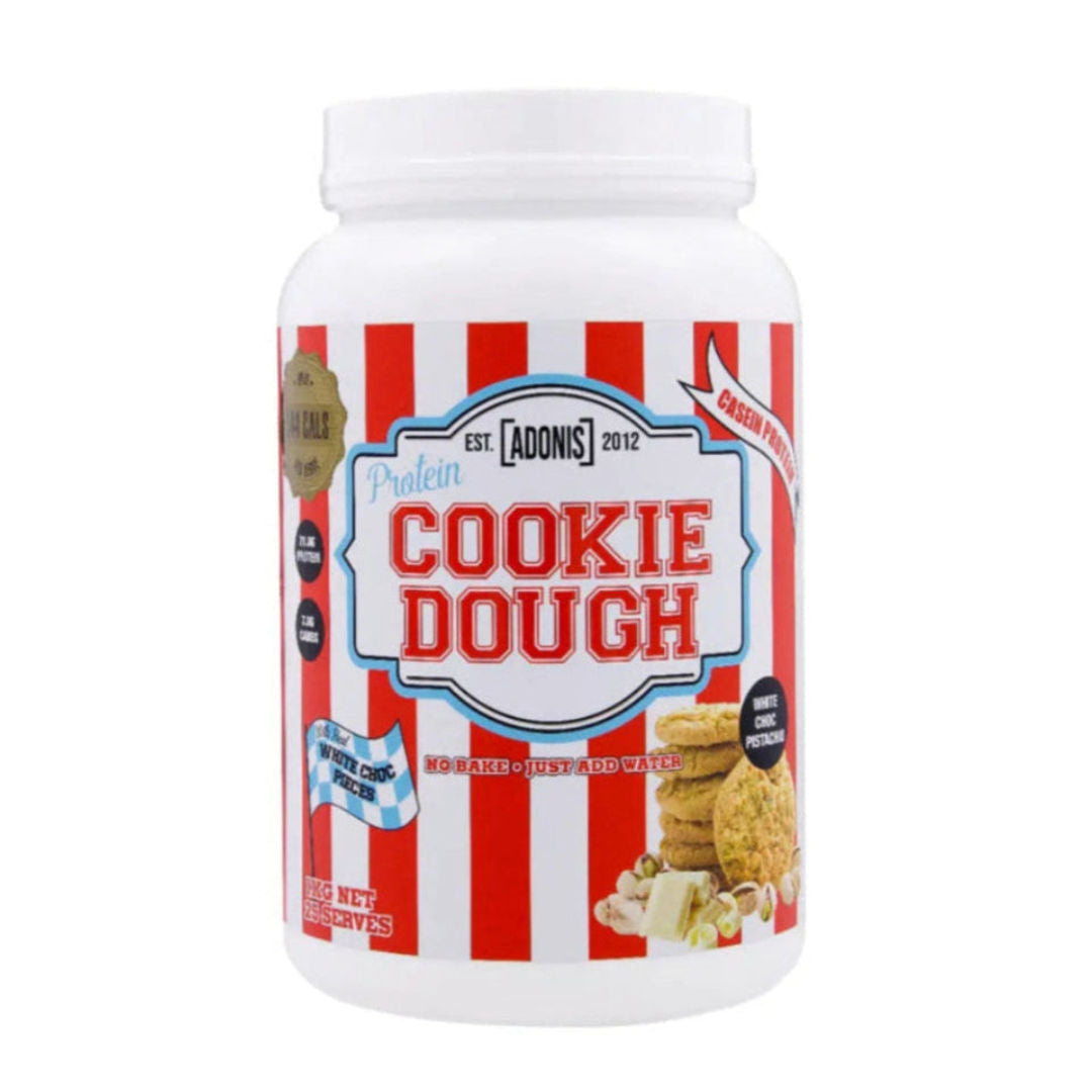 Adonis Protein Cookie Dough Premium Casein Protein Snack Low Carb, High Protein, Multiple Gourmet Flavors