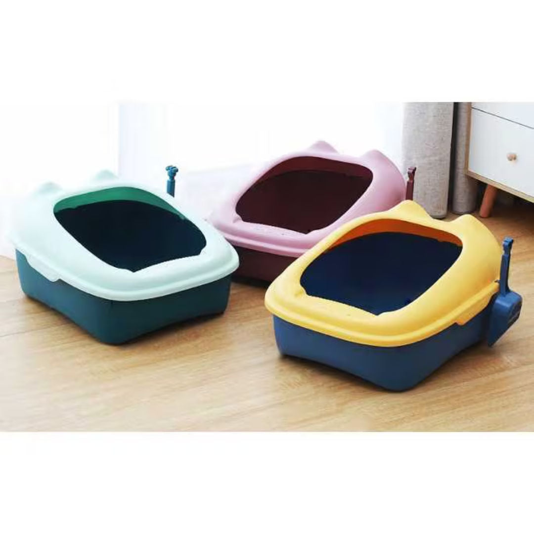 Pado Cat Litter Tray For Cats, Assorted Colors